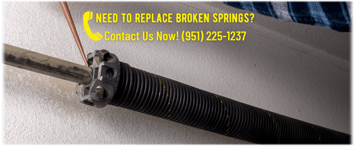 Broken Garage Door Spring Repair Riverside CA